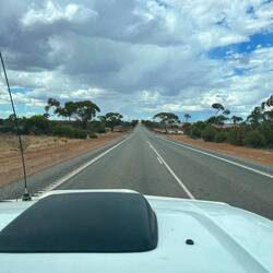 Wir verlassen Geraldton über den Highway 123