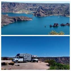 Übernachtungsplatz auf dem Plateau