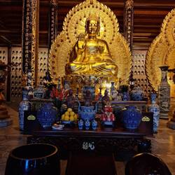 Modern offerings include bottled water, packaged foods, pomelos