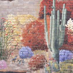 Painted mural