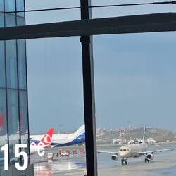 Airport Istanbul angekommen