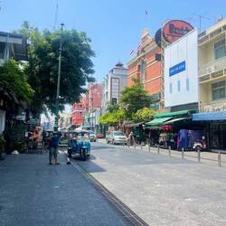 Khao San Road soll eine der bekannsten sein in Bangkok war aber ziemlich unspektakulär