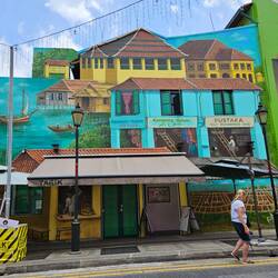 Murals in China Town