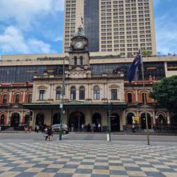 Central railway station Brisbane. 1889 erbaut