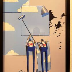 Thema hier immer wieder Krieg und Frieden