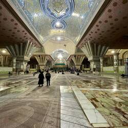 Im Mausoleum von Iman Ruhollah Khomeini