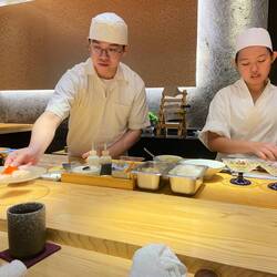 Die beiden KünstlerInnen