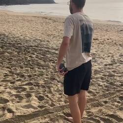 Le numéro un mondial en plein entrainement