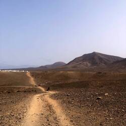 Petite marche jusqu'à Playa Blanca