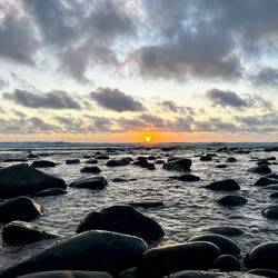 ..dem anstehenden Sonnenuntergang ☀️