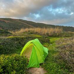 ..mein heutiges Plätzchen am Meer.