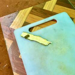 Baumrinde als Knoblauchersatz