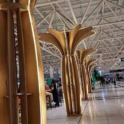 Im Flughagen von Addis Abeba