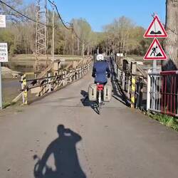 Traversée d'un pont... Rustique