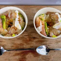 Snapper sashimi don bowl