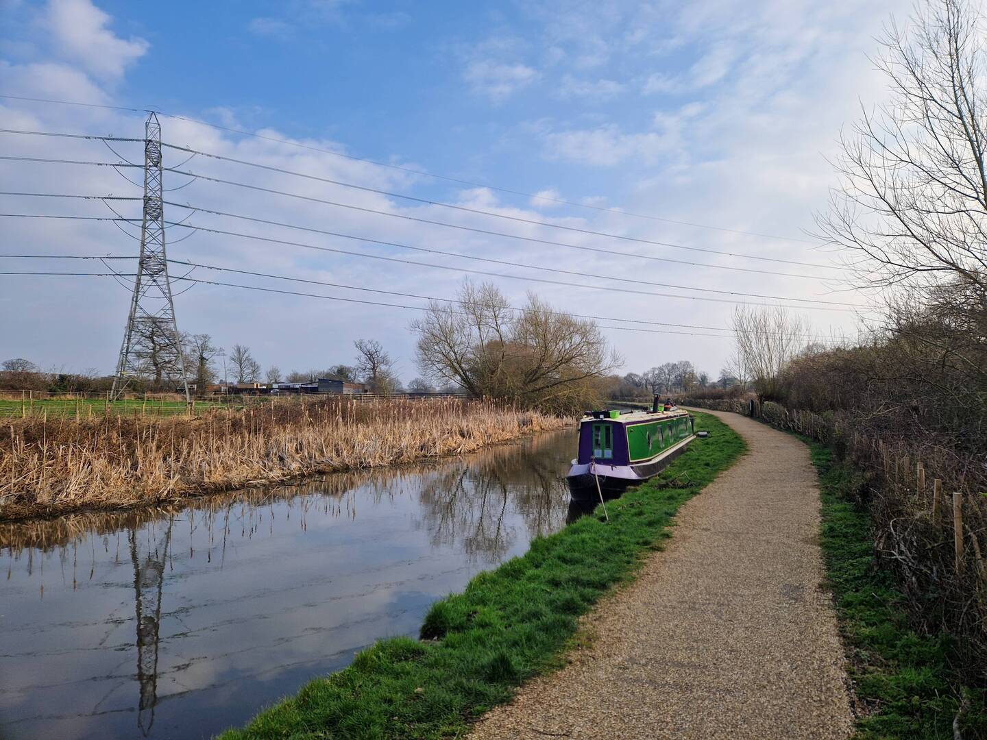 We've been thankful for well maintained towpaths since coming off the Llangollen Canal