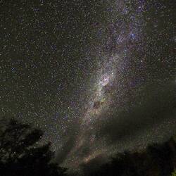 Milky Way at night