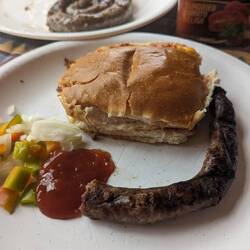 Grillsandwich mit Boereworst