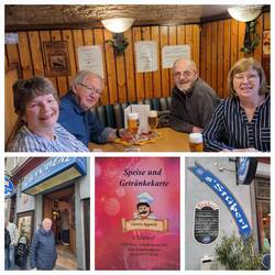 Letztes Abendessen in unserer Lieblingskneipe