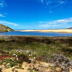 ..sich vor allem weit ins Landesinnere strecken.