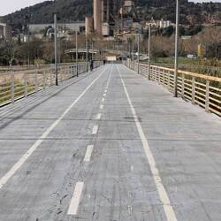 Auf die Brücke geschafft!