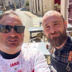 Der Chef des Restaurants