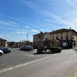 Rochechourat Marktplatz