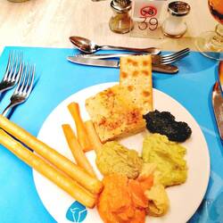 Vorspeise (Hummusvariationen)