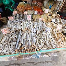 Salt dried fish