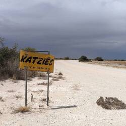 Schild zum Schmunzeln