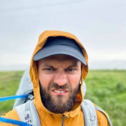 ..für etwa 2-3 Stunden zu regnen an, weshalb ich mich..