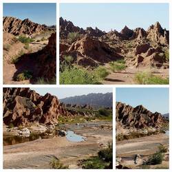 Auf dem Weg ins Valle de la Luna