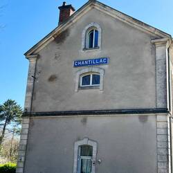 Ehemliger Bahnhof Chantillac
