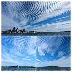 Gotta love a few good clouds with some local landmarks