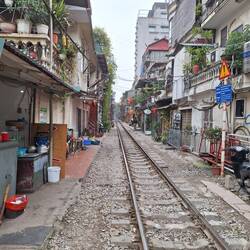 Passed by train street