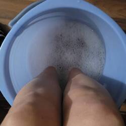 Ein Hoch auf Fussbäder