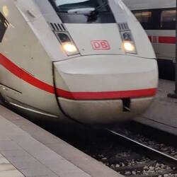 Zug nach Mannheim ist schon mal pünktlich 👍🏻