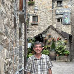 Torla in the Huesca province Spanish Pyrenees Aragon autonomous region
