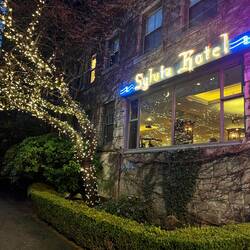 The Sylvia at night