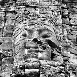 216 faces dedicated to Buddha but which may be of King Jayavarman VII himself