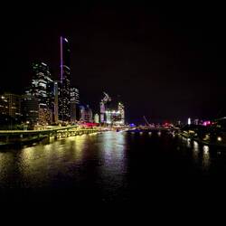 Skyline at night — Brisbane, QLD.