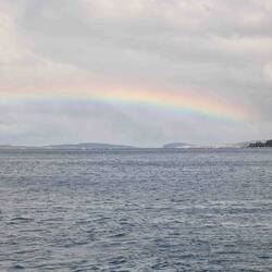 Taken arriving at the Hobart Port after MONA