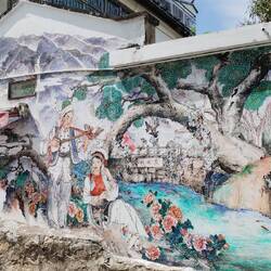 Streetart findet sich auch