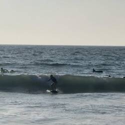 Babsis erste Surfstunde