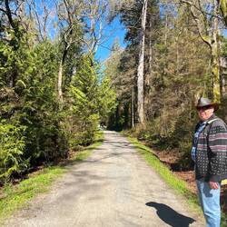 Path, Man, Sunshine - gorgeous