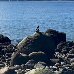 A baby Inukshuk