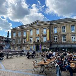 Rathaus von 1860 am Marktplatz