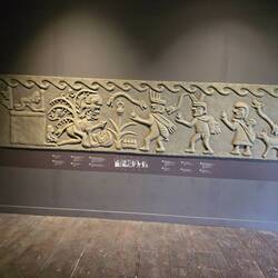 Evidently a slight rehashing of the Christian creation story as the locals saw it. Makes sense reall