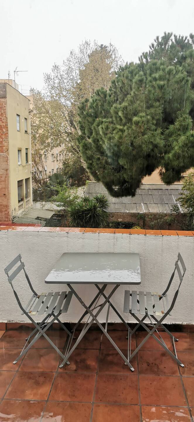 Gemein, dass der Regen genau einsetzt, wenn mein Besuch angekommen ist 😖