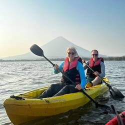 Kayak and Concepcion Volcano